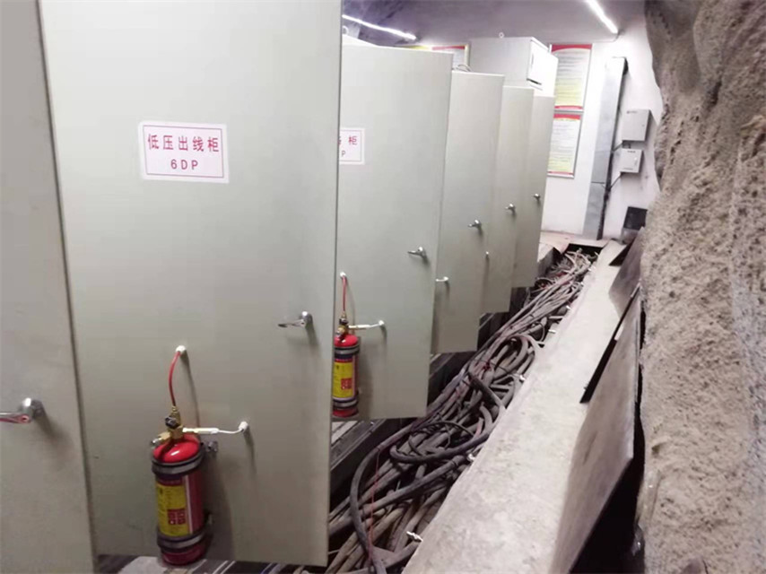 山西礦山井下電纜溝配電柜全氟己酮自動滅火系統滅火效果好